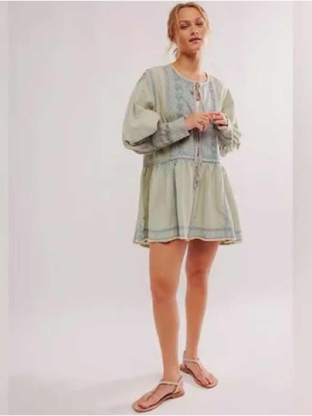 Free People Sweet Summer Bed Jacket Size Small